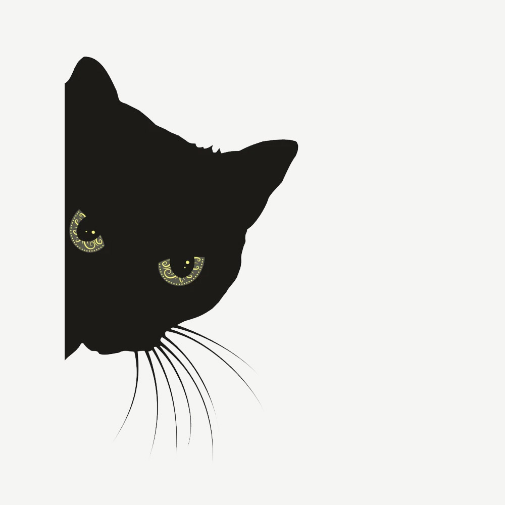tote bag black cat