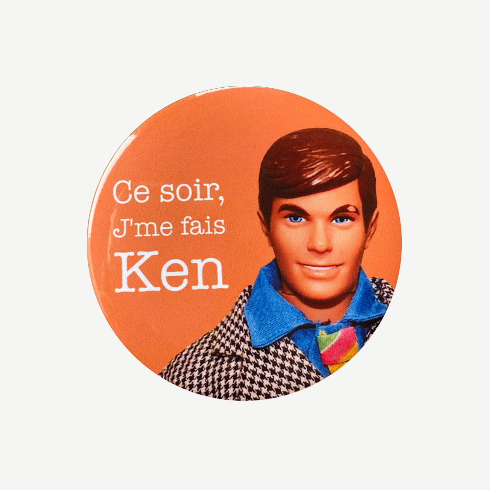 Badge RED ORB CREATIONS Ken (orange)