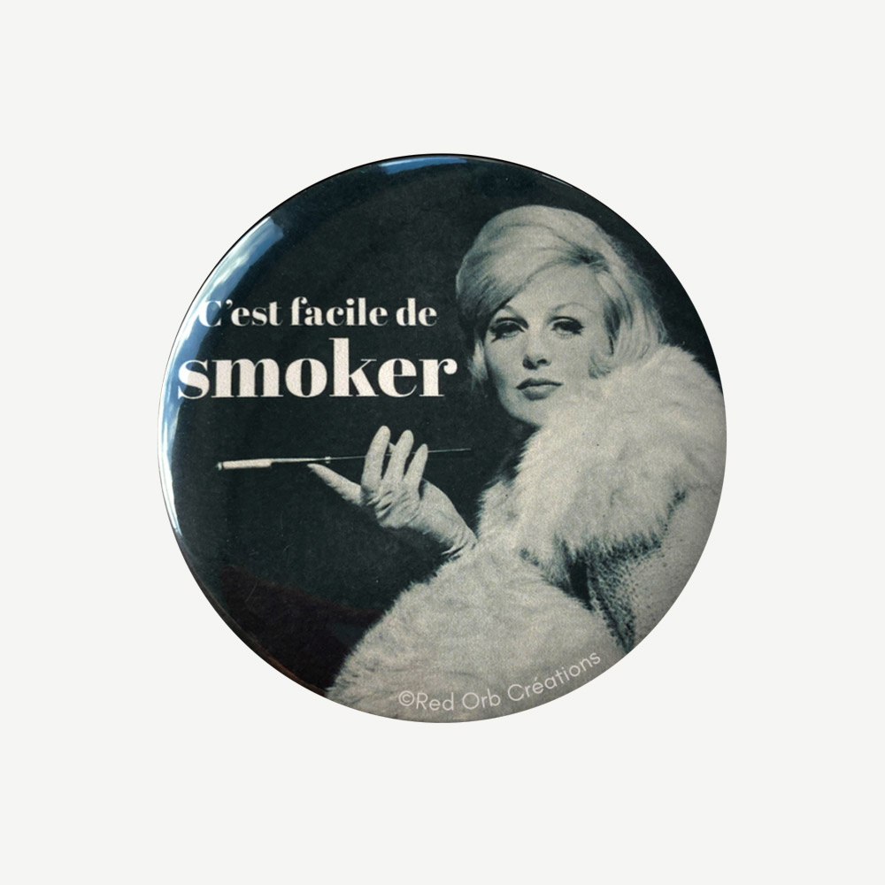 Badge RED ORB CREATIONS Smoker