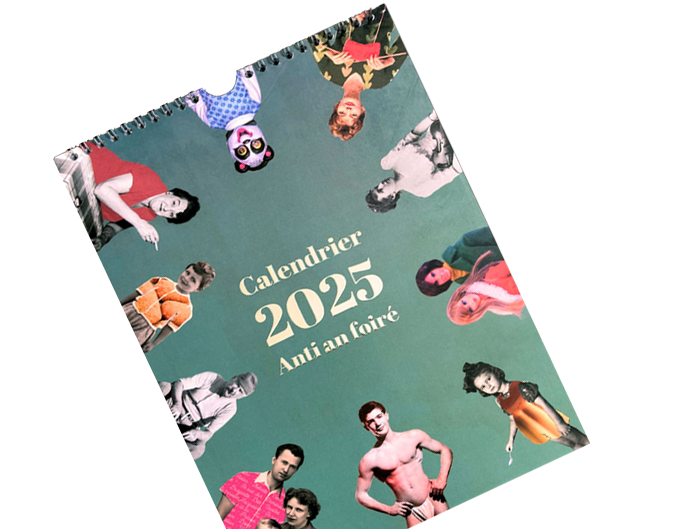 Calendrier RED ORB CREATIONS Anti an foiré 2025