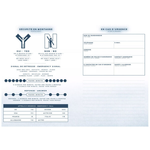 Carnet du randonneur Aventura Editions