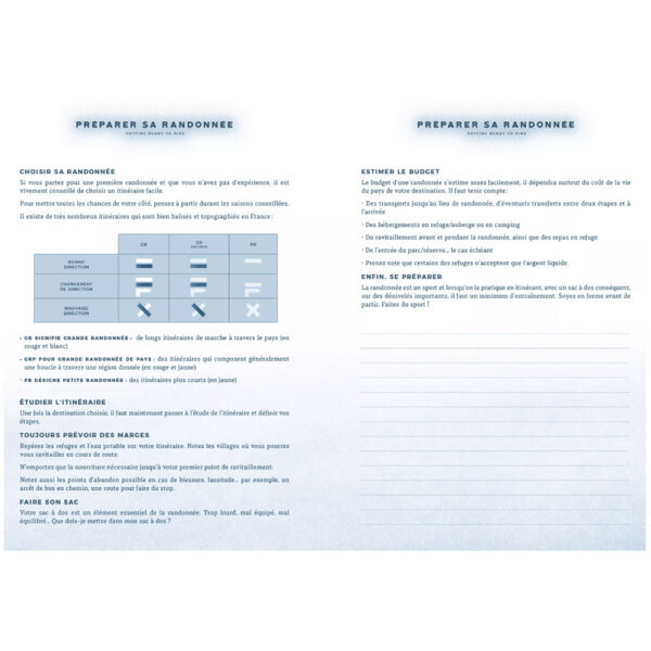 Carnet du randonneur Aventura Editions